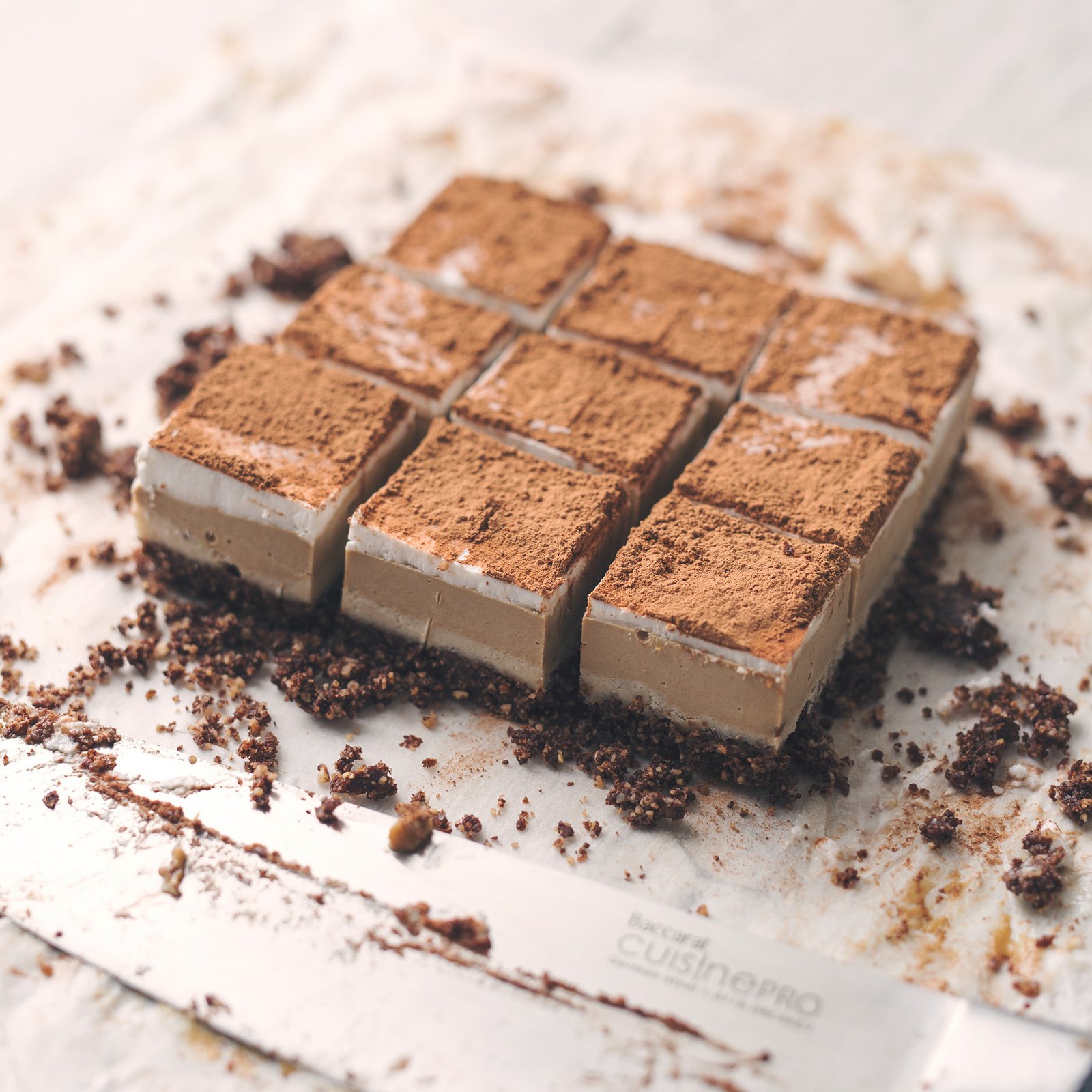 Vegan Coconut Mocha Slice