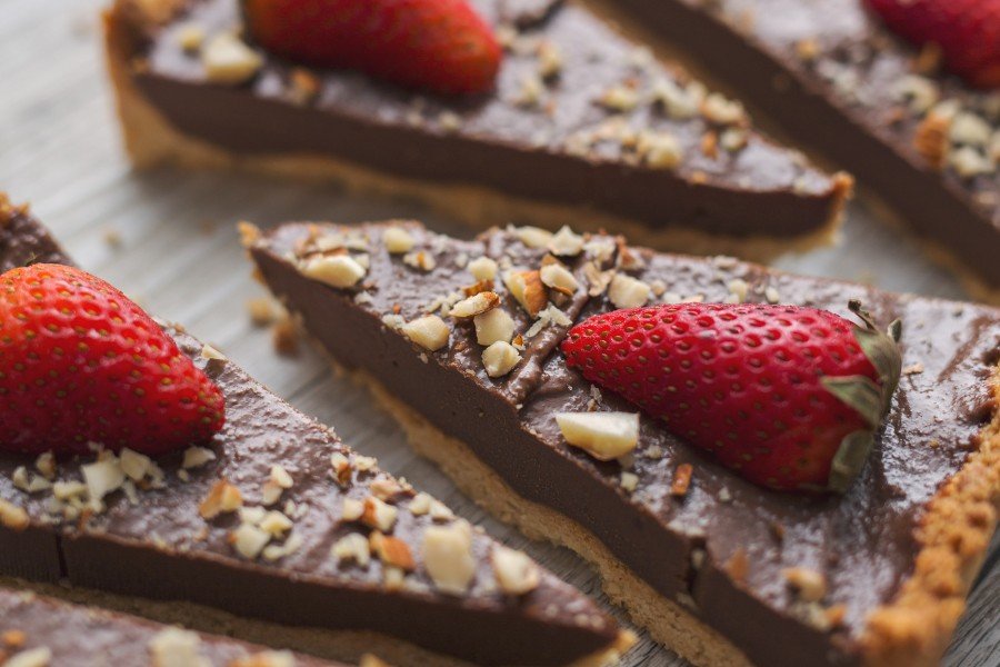Vegan Chocolate Ganache Tart