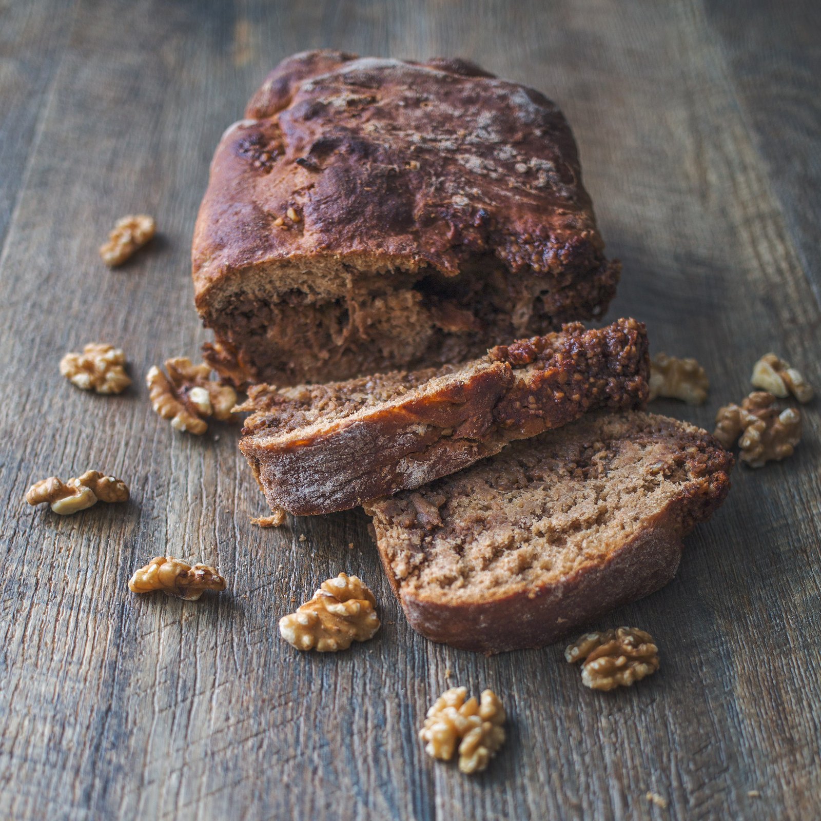 Vegan Walnut & Cacao Romanian Christmas Loaf