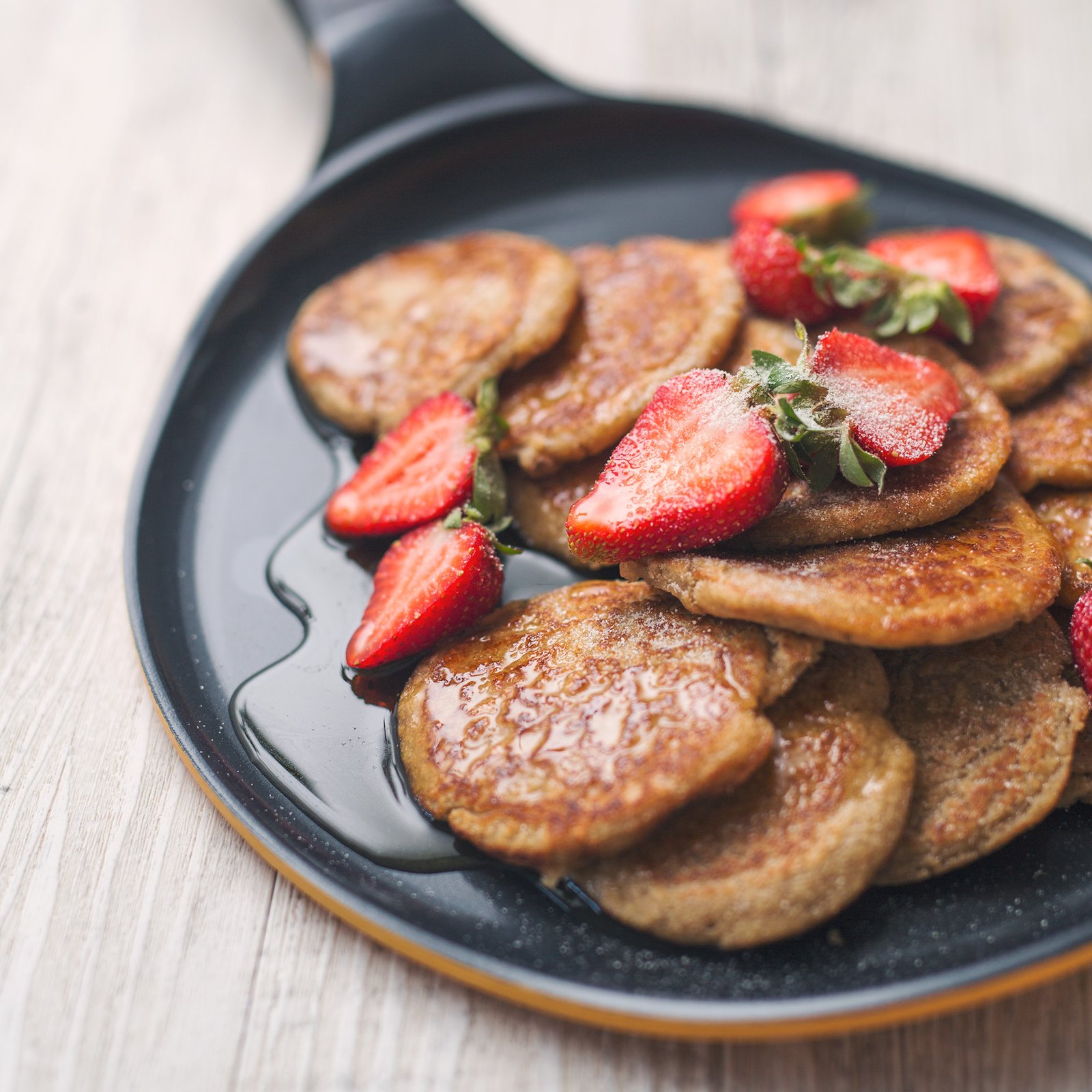 Vegan Oat & Quinoa Pancakes