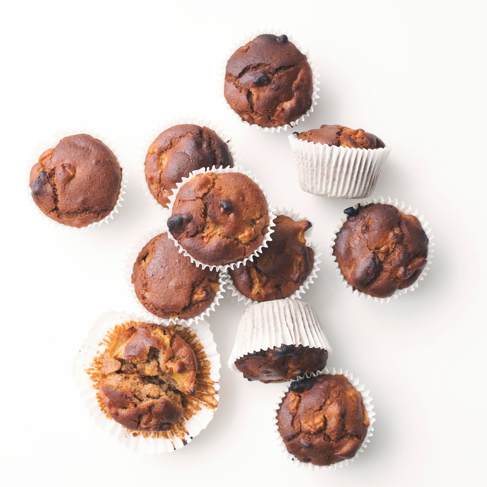 Vegan Peach, Pecan & Coconut Spelt Muffins