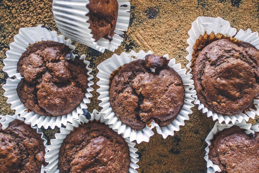 Vegan Spelt Gingerbread Muffins