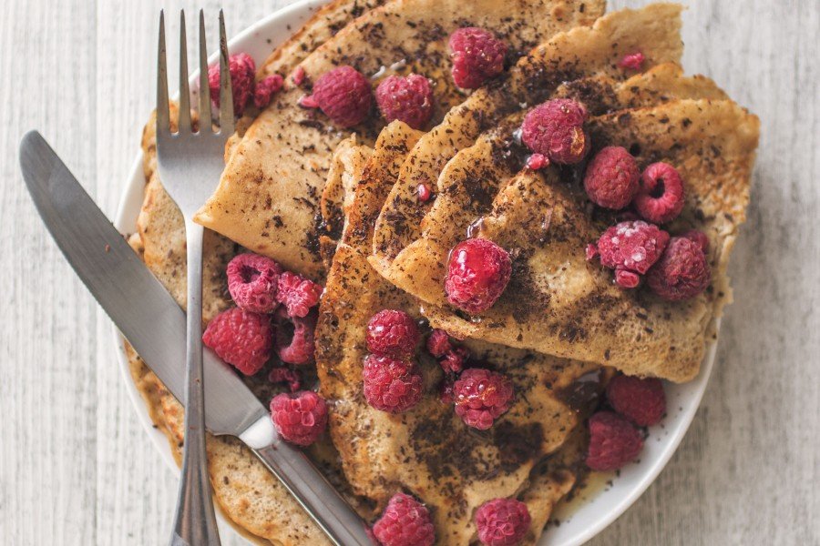 Vegan Quinoa Crepes