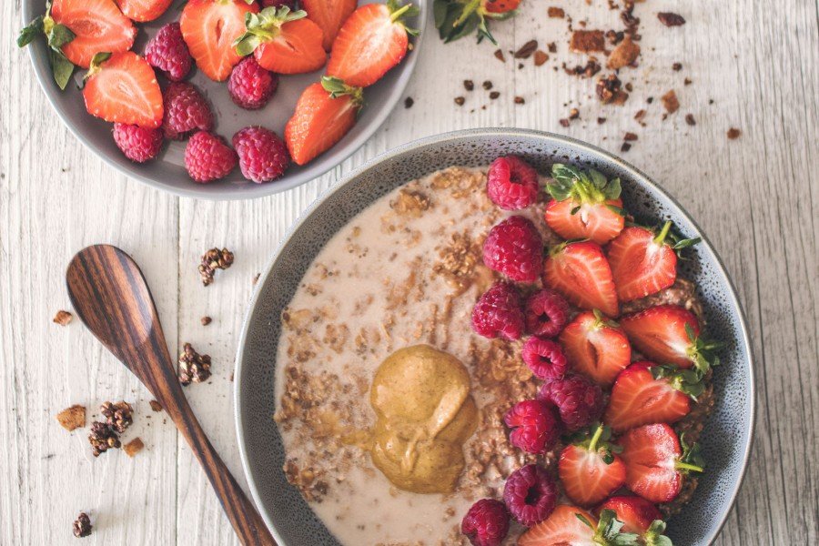 Instant Chocolate Banana Oatmeal