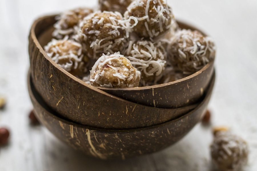 Raw Vegan Raffaello Bliss Ball Truffles