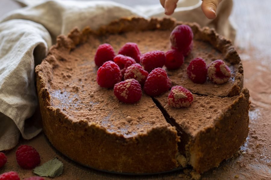 Vegan Chocolate Cream Torte