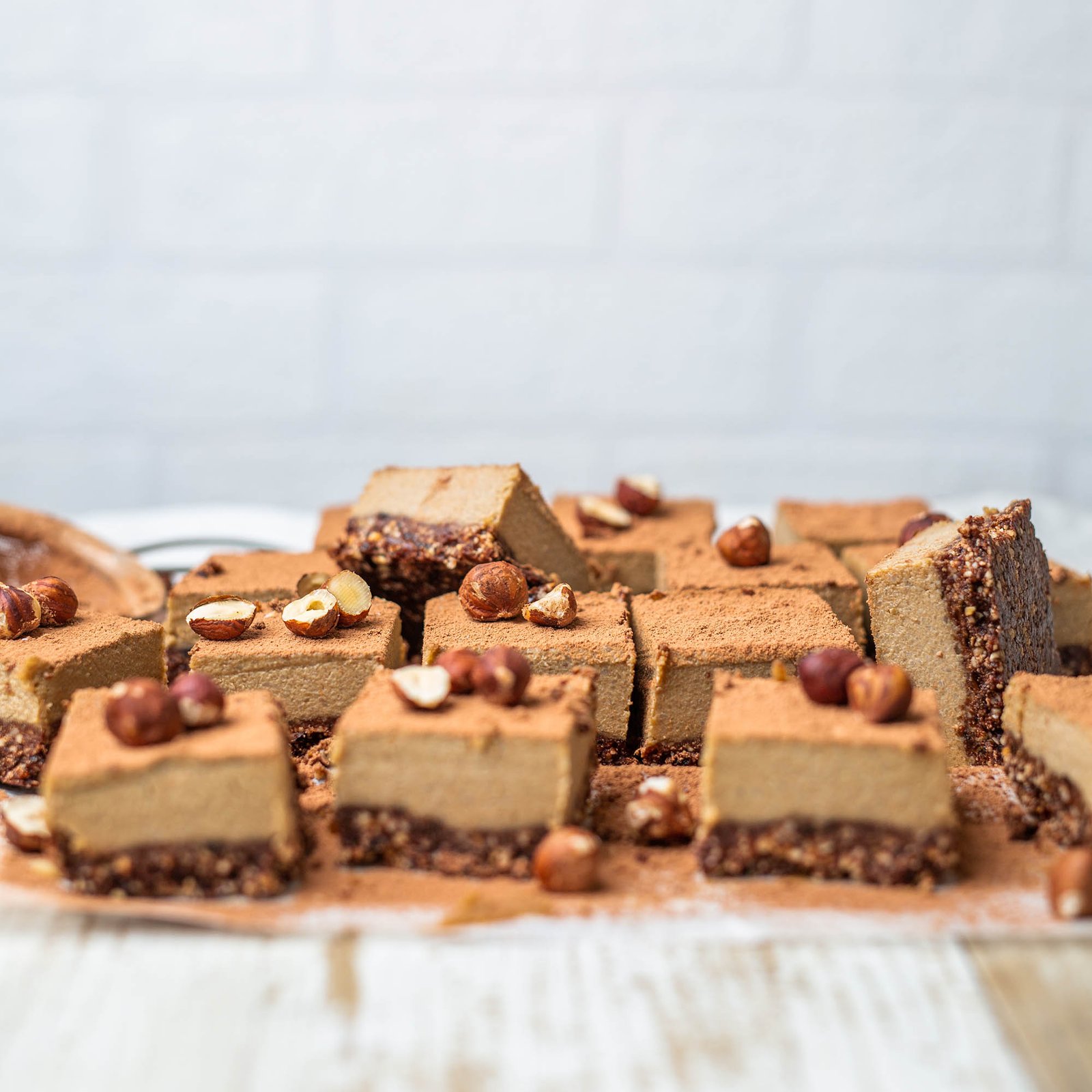 Vegan Hazelnut Mocha Slice – Refined Sugar Free