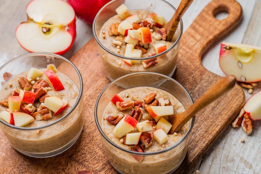 Apple Almond Quinoa Porridge