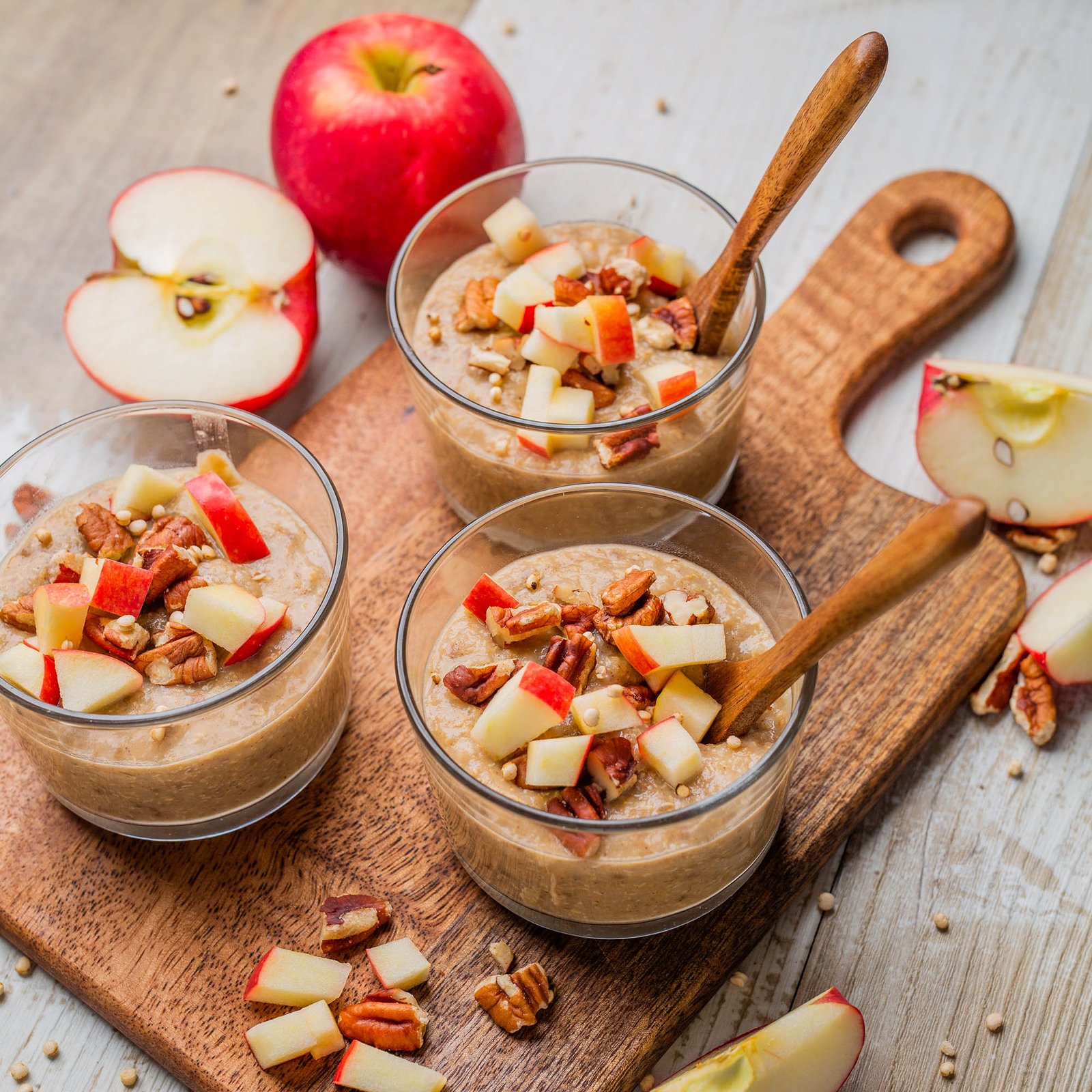 Apple Almond Quinoa Porridge