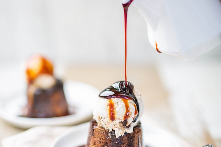 Vegan Healthier Sticky Date Pudding