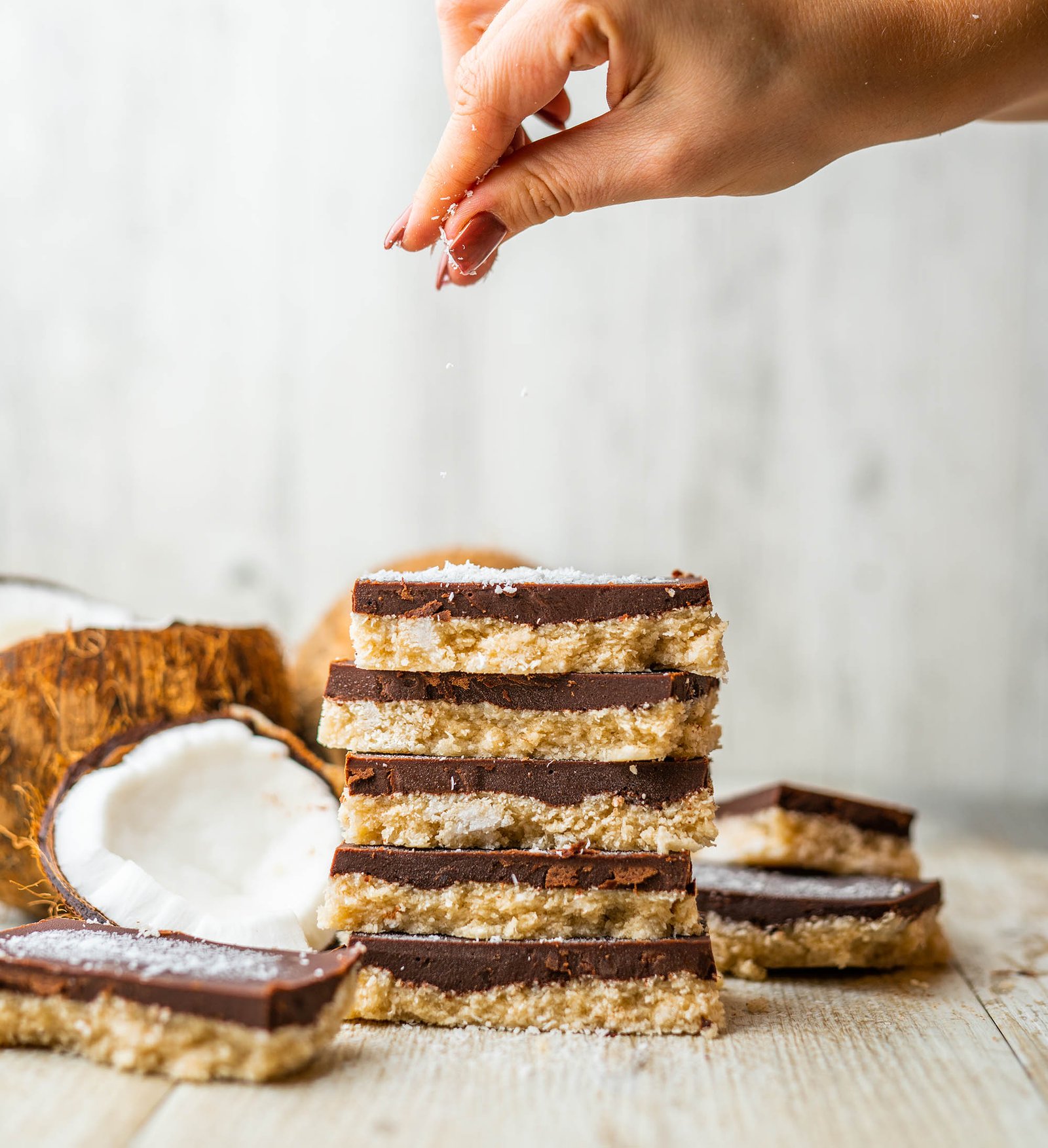 Raw Vegan Bounty Slice