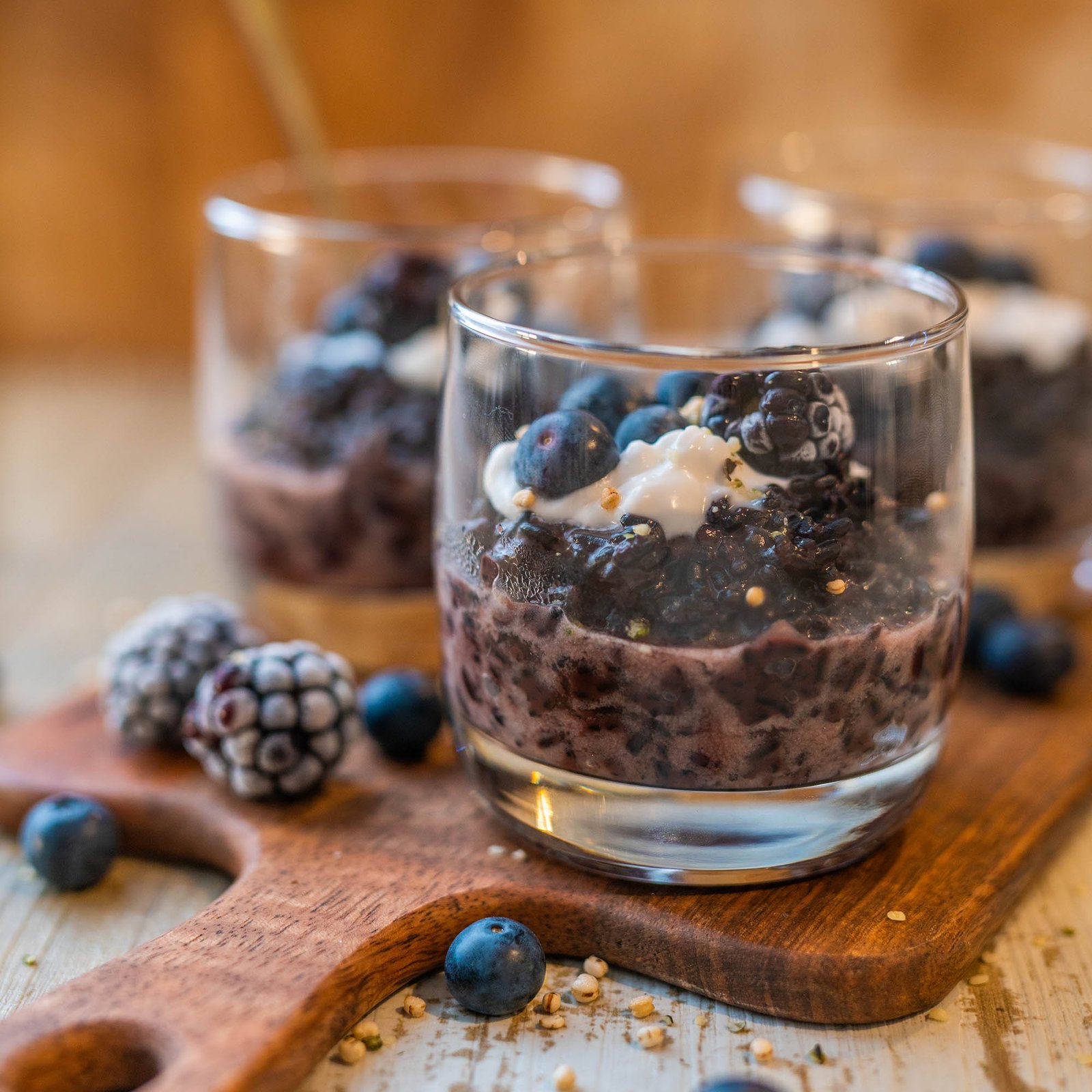 Vegan Black Rice Pudding