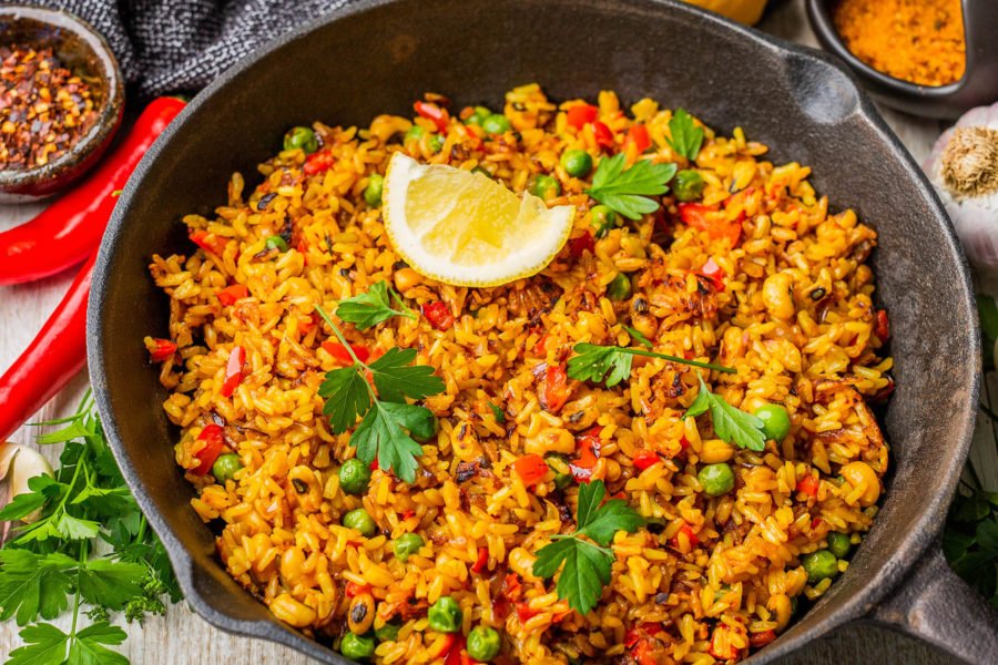 Smoky Bean Brown Rice and Quinoa