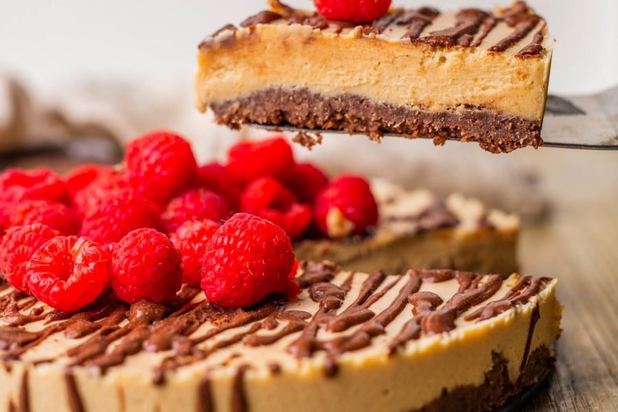 Vegan Chocolate Peanut Butter Cup Cake