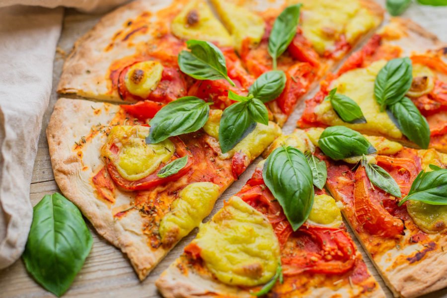 The Best Easy Vegan Mozzarella Cheese. No coconut: Melts and gets a crust!