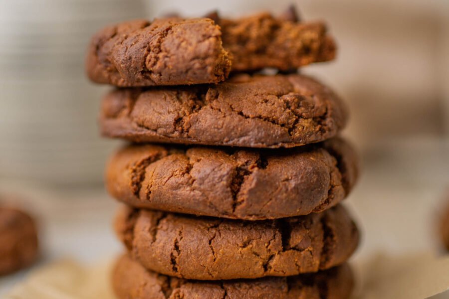 Vegan Gluten-Free Chocolate Latte Cookies