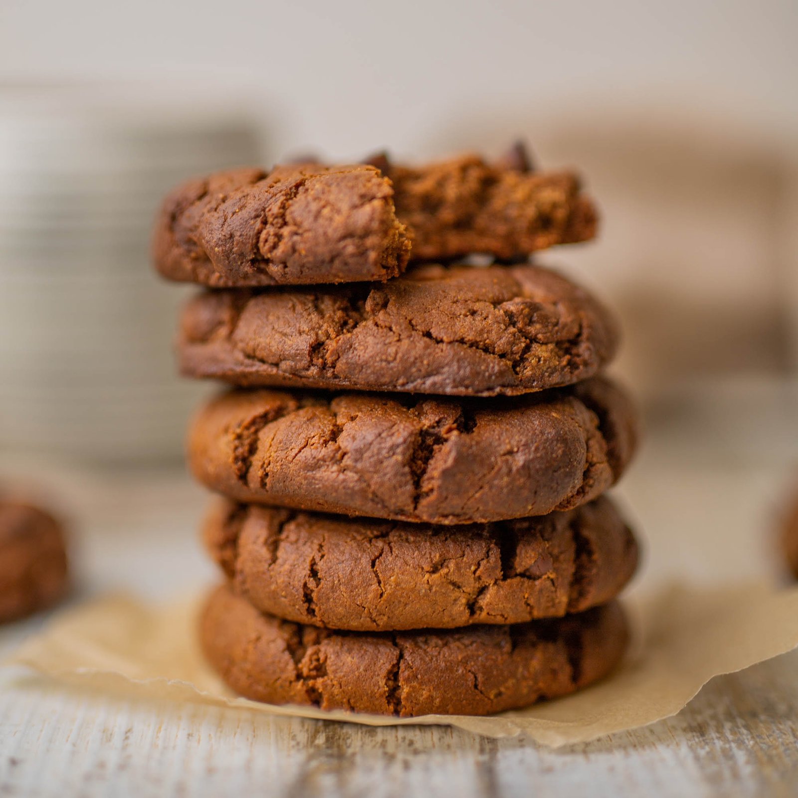 Vegan Gluten-Free Chocolate Latte Cookies