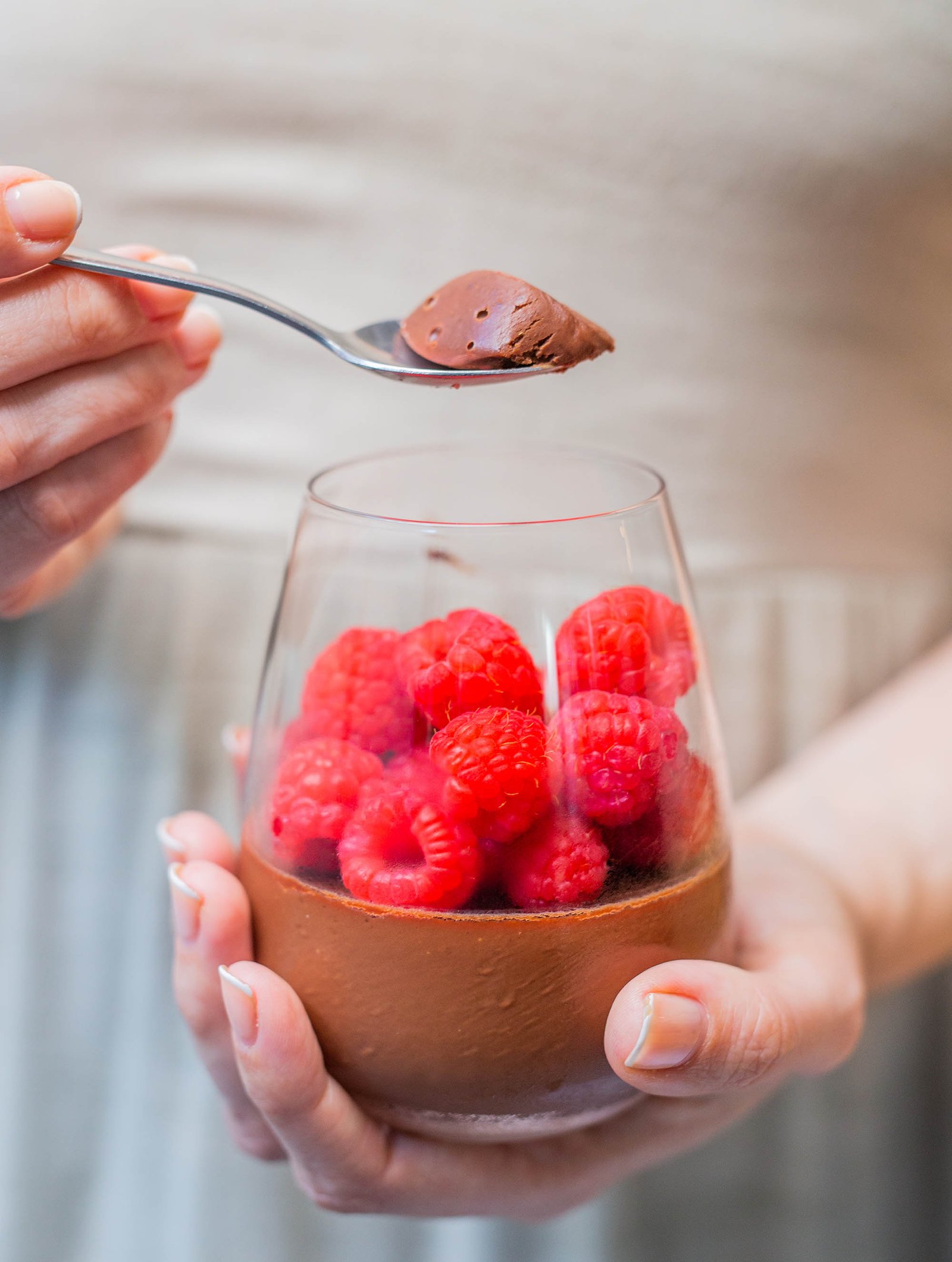 Four Ingredient Chocolate Pots