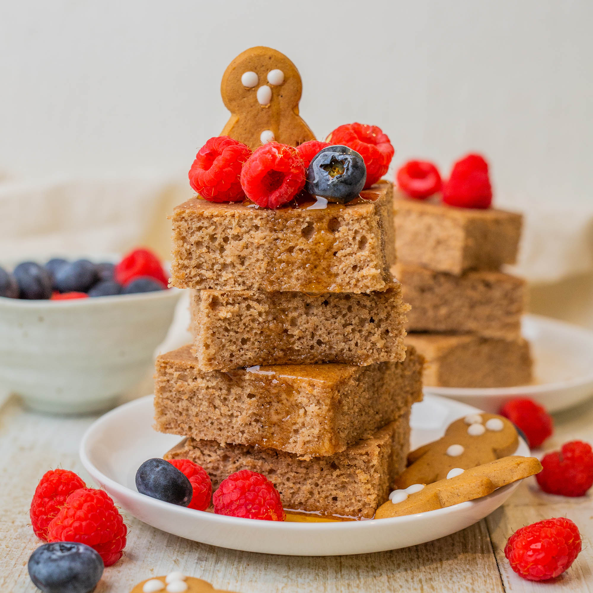 Gingerbread Sheet Pan Pancakes